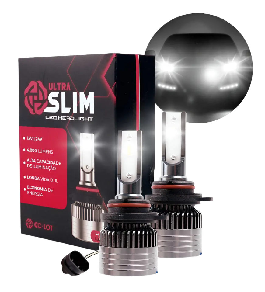 Kit Lâmpada Led Cc-lot Ultra Slim 12v Diversos Encaixes